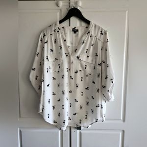 Torrid Cats Business Blouse 1